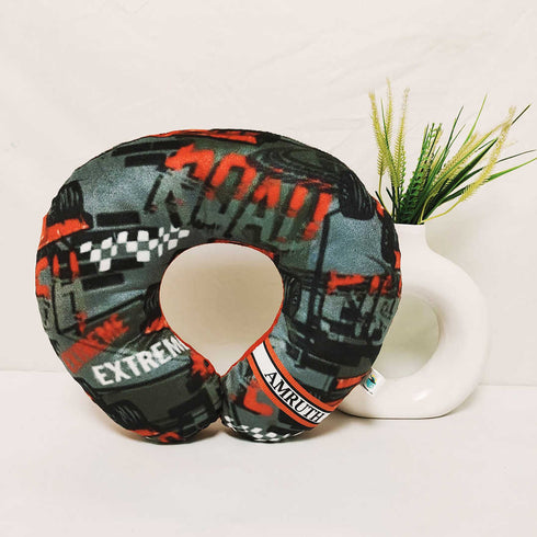 Personalised Car Printed Kids Neck Pillow