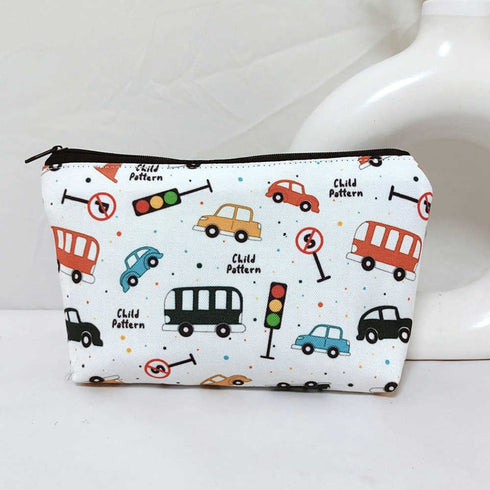 Personalised Car Printed Kids Pouch