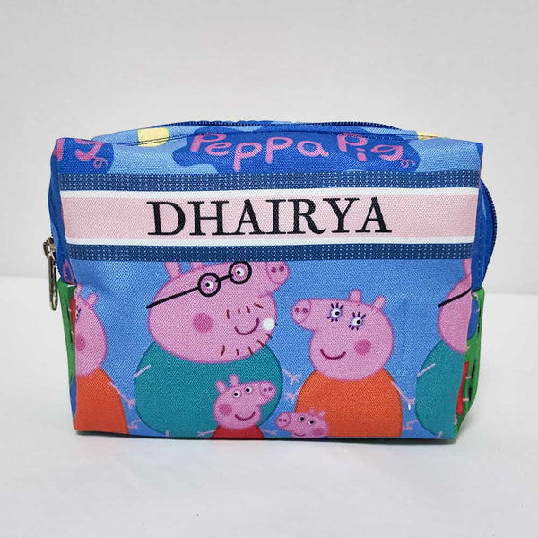 Personalised Cartoon Printed Kids Box Pouch