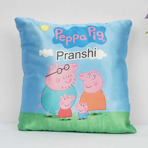 Personalised Cartoon Printed Kids Cushion