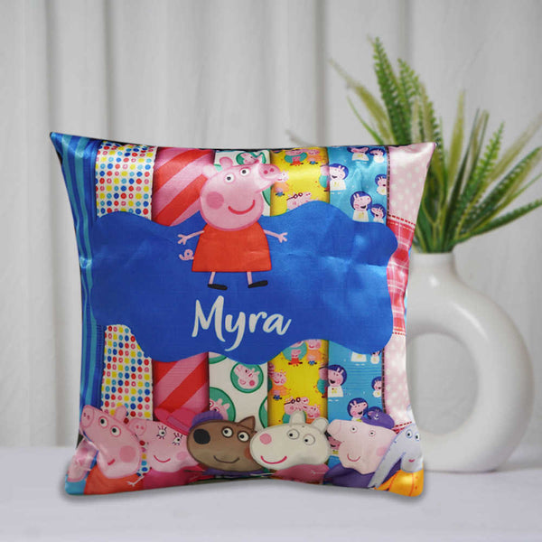 Personalised Cartoon Printed Kids Cushion