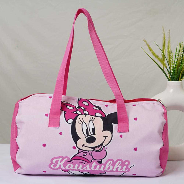 Personalised Cartoon Printed Kids Duffle Bag