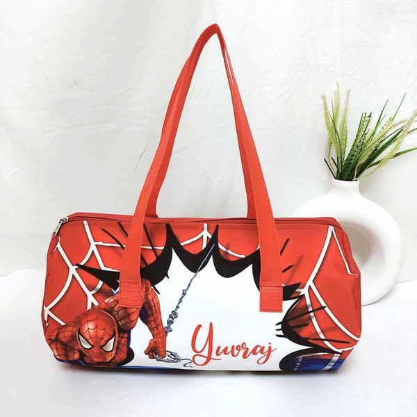 Personalised Cartoon Printed Kids Duffle Bag
