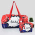 Personalised Cartoon Printed Kids Large Duffle Bag & Box Pouch Combo Gift Set