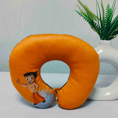 Personalised Cartoon Printed Kids Neck Pillow