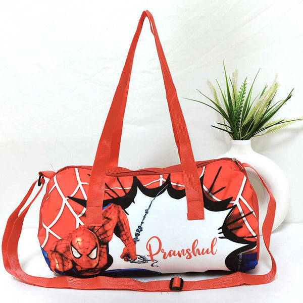 Personalised Cartoon Printed Kids Sling Swimming Duffle Bag