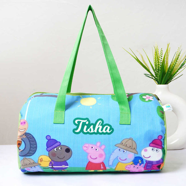 Personalised Cartoon Printed Kids Swimming Duffle Bag