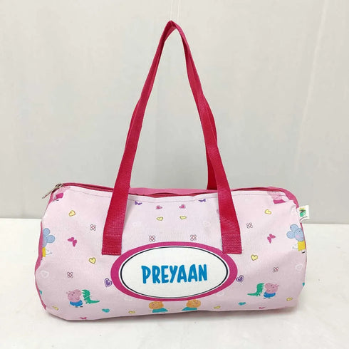 Personalised Cartoon Printed Kids Swimming Duffle Bag