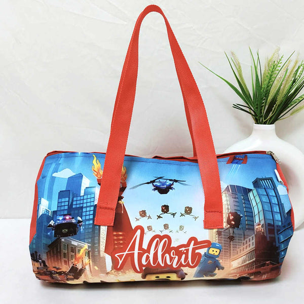Personalised Cartoon Printed Kids Swimming Duffle Bag