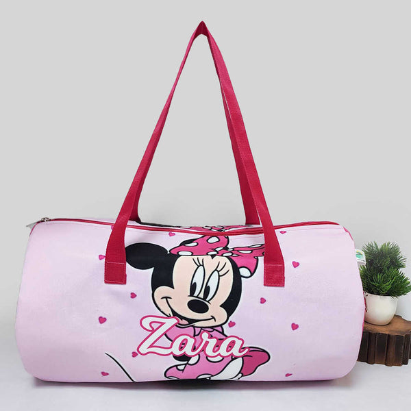 Personalised Cartoon Printed Kids Large Swimming Duffle Bag