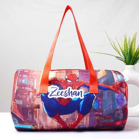 Personalised Cartoon Printed Kids Swimming Duffle Bag