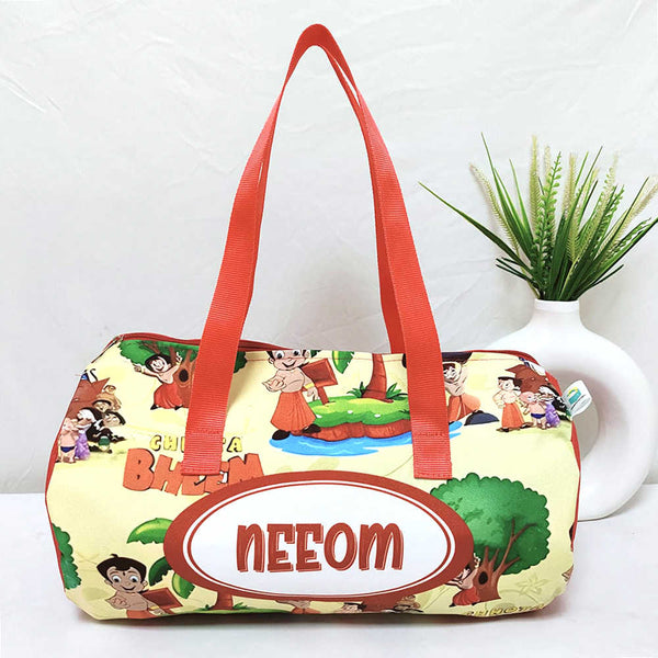 Personalised Cartoon Printed Kids Swimming Duffle Bag