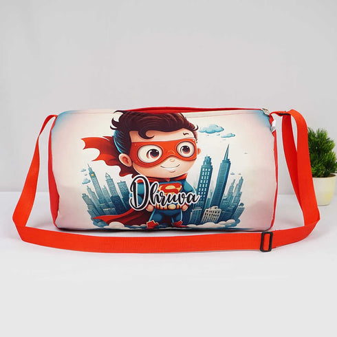 Personalised Kids Swimming Duffle Bag with Sling