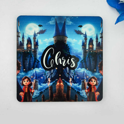 Personalised Cartoon Printed MDF Kids Coaster
