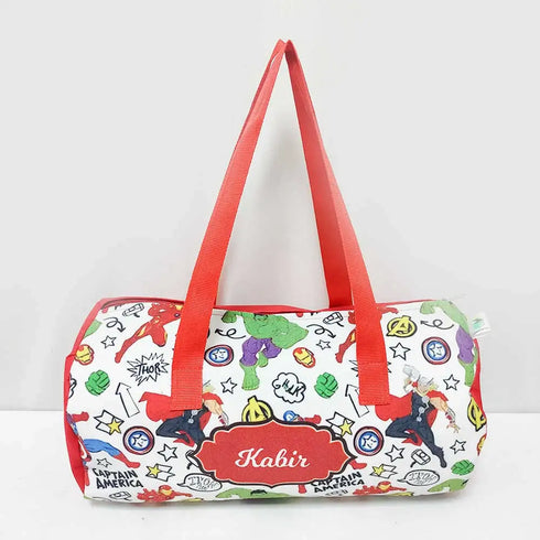 Personalised Cartoon Printed Swimming Duffle Bag for Kids
