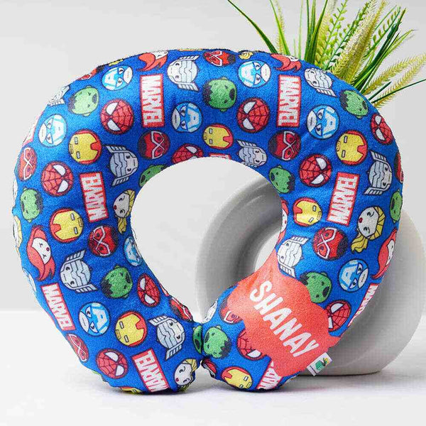 Personalised Cartoons Printed Kids Neck Pillow