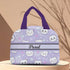 Personalised Cats Printed Kids Lunch Bag With Handle