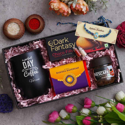 Personalised Coffee Mug Gift Set