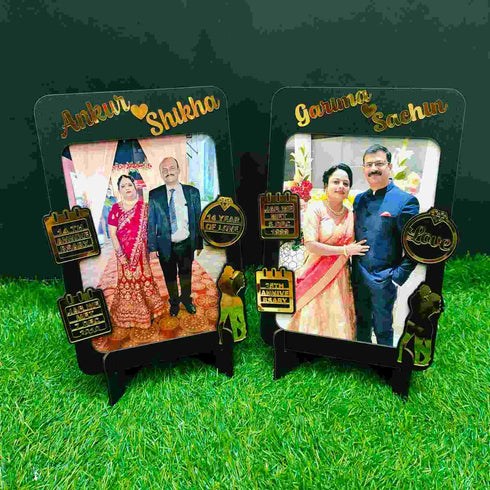 Personalised Couple Anniversary Photo Frame