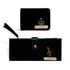 Personalised Couples Wallet Combo with Charms - Black - Uncommongifts.in
