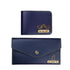 Personalised Couples Wallet Combo with Charms - Blue - Uncommongifts.in