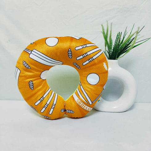 Personalised Cricket Printed Kids Neck Pillow