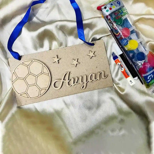 Personalised DIY KIT Door Name Plate Set