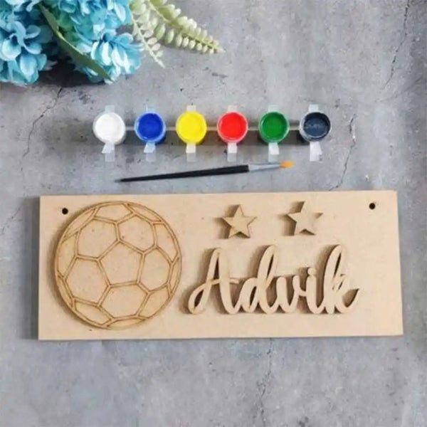 Personalised DIY Name Plate