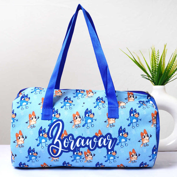 Personalised Dogs Printed Kids Swimming Duffle Bag