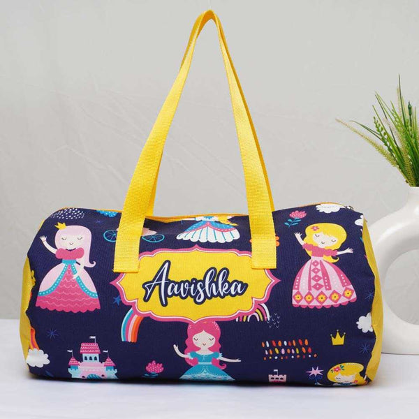 Personalised Dolls Printed Kids Duffle Bag