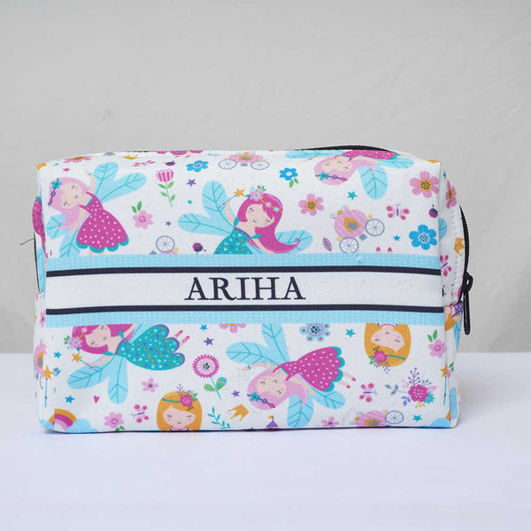 Personalised Fairy Printed Kids Box Pouch
