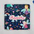 Personalised Fairy Printed MDF Kids Coaster