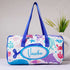 Personalised Fish Printed Kids Duffle Bag