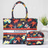 Personalised Floral Printed Box Bag Combo Gift Set