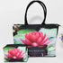 Personalised Floral Printed Box Bag with Box Pouch Combo