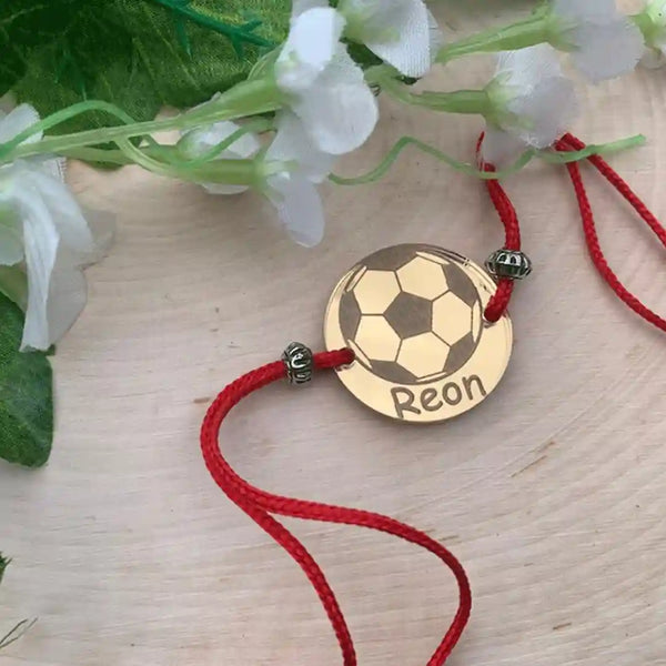 Personalised Football Lover Rakhi