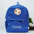 Personalised Football Printed Kids Bag Pack
