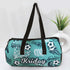 Personalised Football Printed Kids Duffle Bag