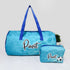 Personalised Football Printed Kids Large Duffle Bag & Box Pouch Combo Gift Set