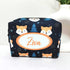 Personalised Fox Printed Kids Box Pouch