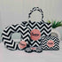 Personalised Geometric Printed Box Bag Combo Gift Set
