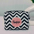 Personalised Geometric Printed Box Pouch