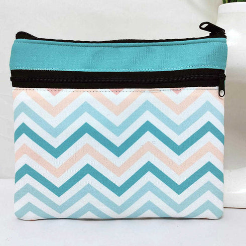 Personalised Geometric Printed Kids Pouch