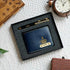 Personalised Gift Combo Men's Wallet With Charm - Black