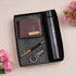 Personalised Gift Combo Men's Wallet With Charm - Dark Brown - Uncommongifts.in