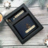 Personalised Gift Combo Men's Wallet With Charm - Black