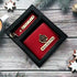 Personalised Gift Combo Men's Wallet With Charm - Black