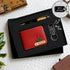 Personalised Gift Combo Men's Wallet With Charm - Uncommongifts.in