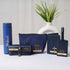 Personalised Gift Combo With Charm - Navy Blue - Uncommongifts.in