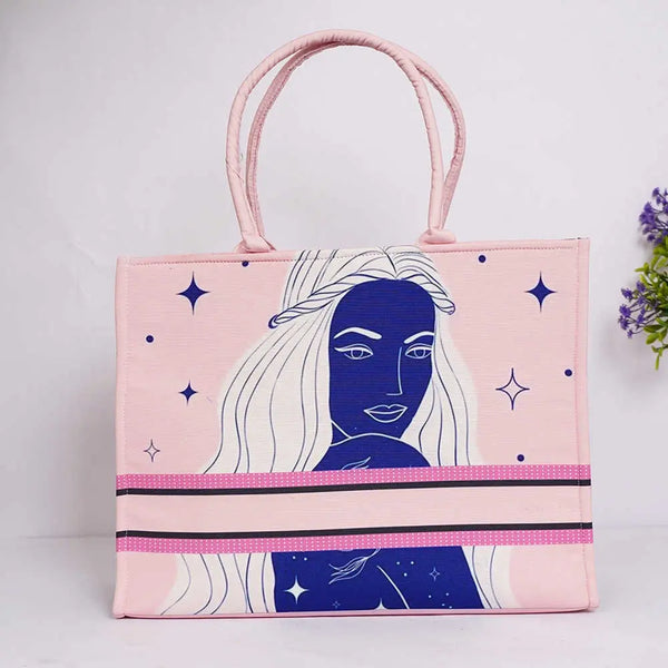 Personalised Girl Printed Box Bag